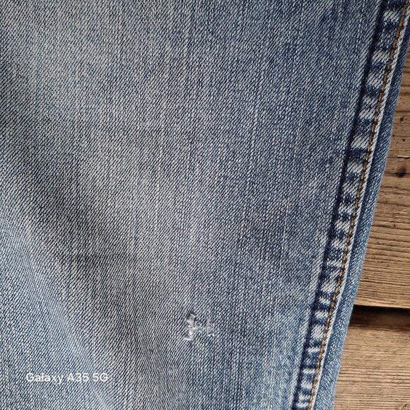 Signature By Levi Strauss & Co. Womens Mid Rise Bootcut Jeans Size 12 Medium 98% - Picture 7 of 13